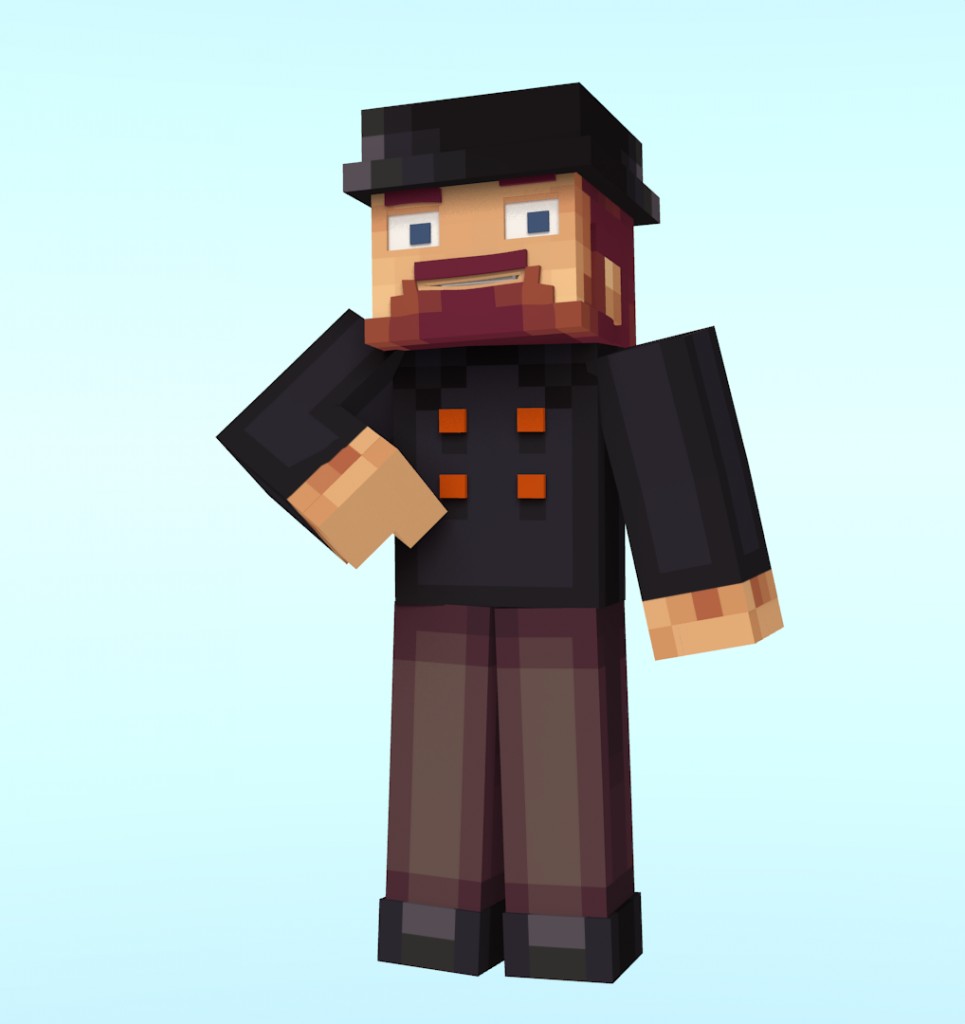 Notch Minecraft Rig preview image 1